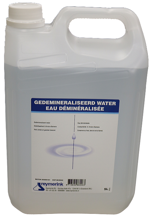 Demineraliseret Vand, 5000 Ml.