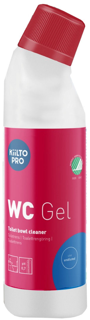 KiiLTO Pro, WC Gel, Toiletrens, 750 ml.