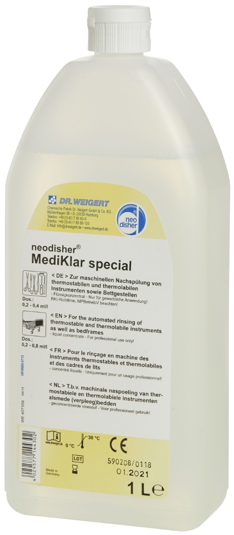 Miele, Neodisher MediKlar, Afspændingsmiddel, 1000 ml.