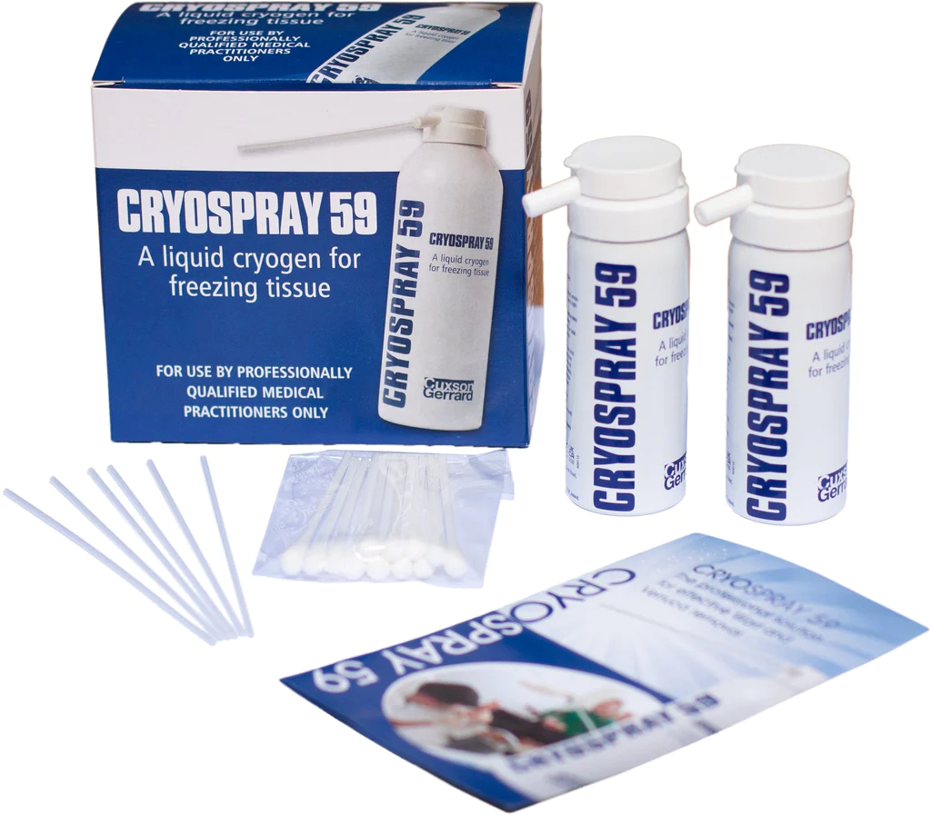 Cryospray 59, 6 x 50 ml., Vortebehandling