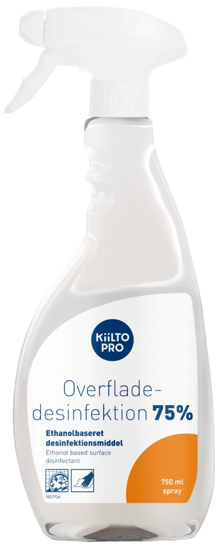 KiiLTO Pro, Overfladedesinfektion, 75%, 750 ml.