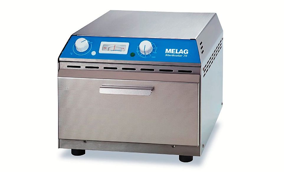 Melag, Tørsterilisator, Model 75