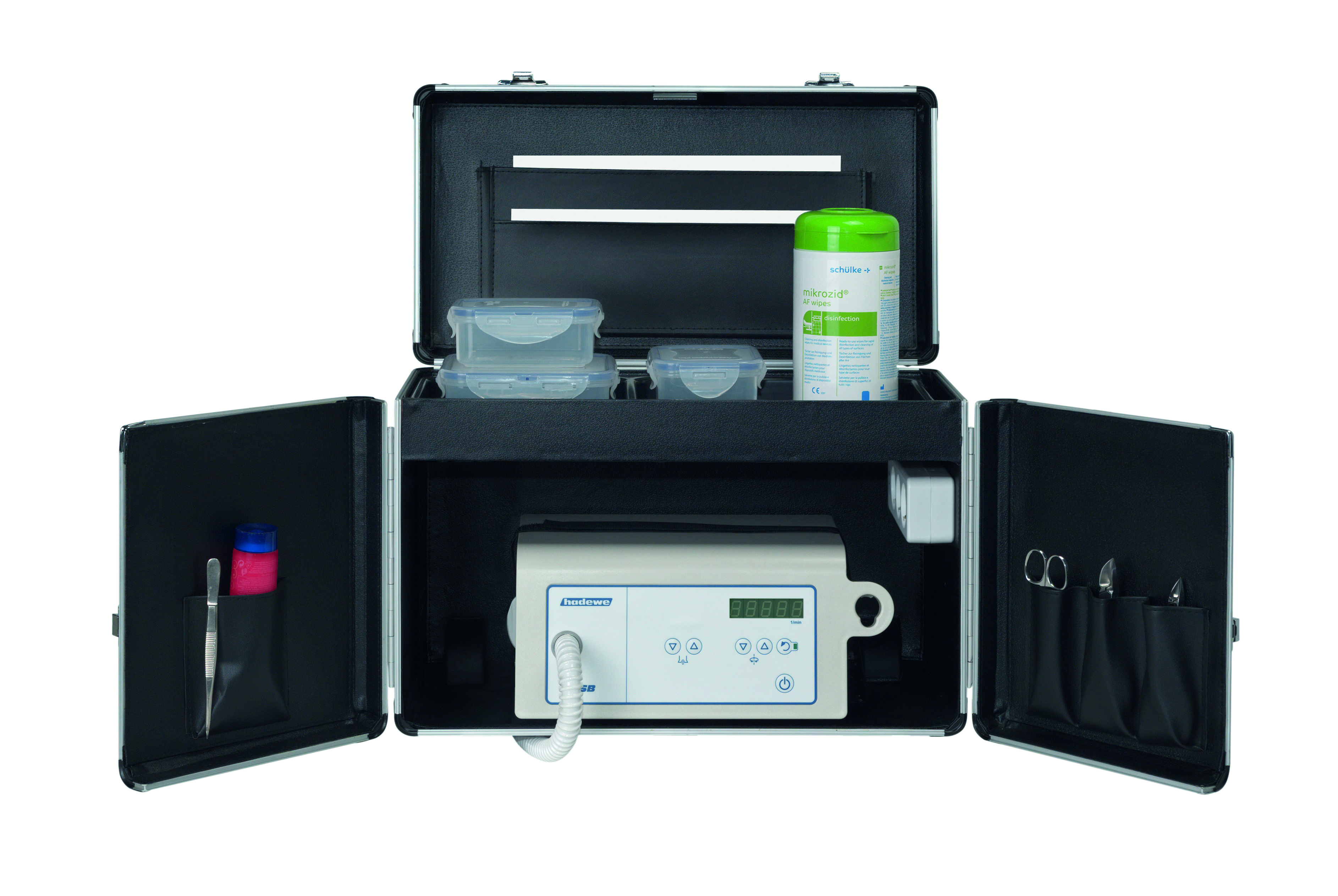 Hadewe, Udebehandlingskuffert, Elstik, Trolley