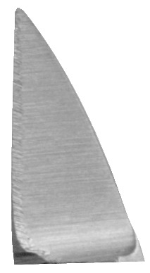 Aesculap, Negletang, Lige bid, 10 cm.