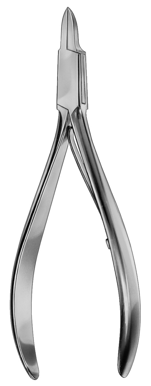 Aesculap, Negletang, Ekstra smalt lige bid, 11,5 cm.