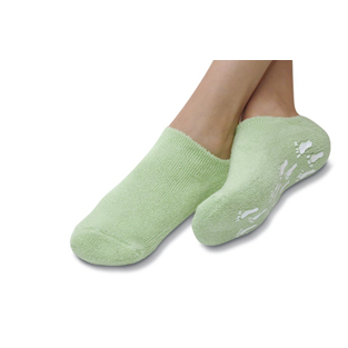 GelSmart skincare sokker, lys grøn, One size