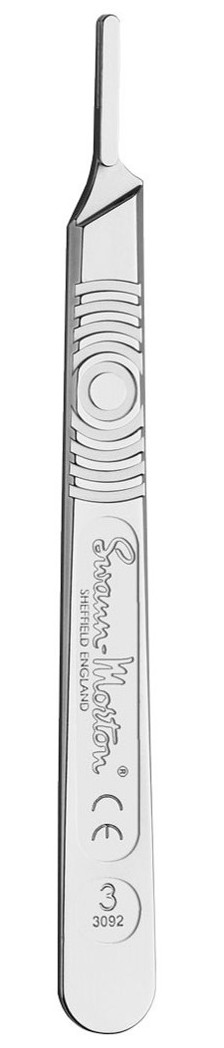 Swann-Morton, skalpelskaft nr. 3