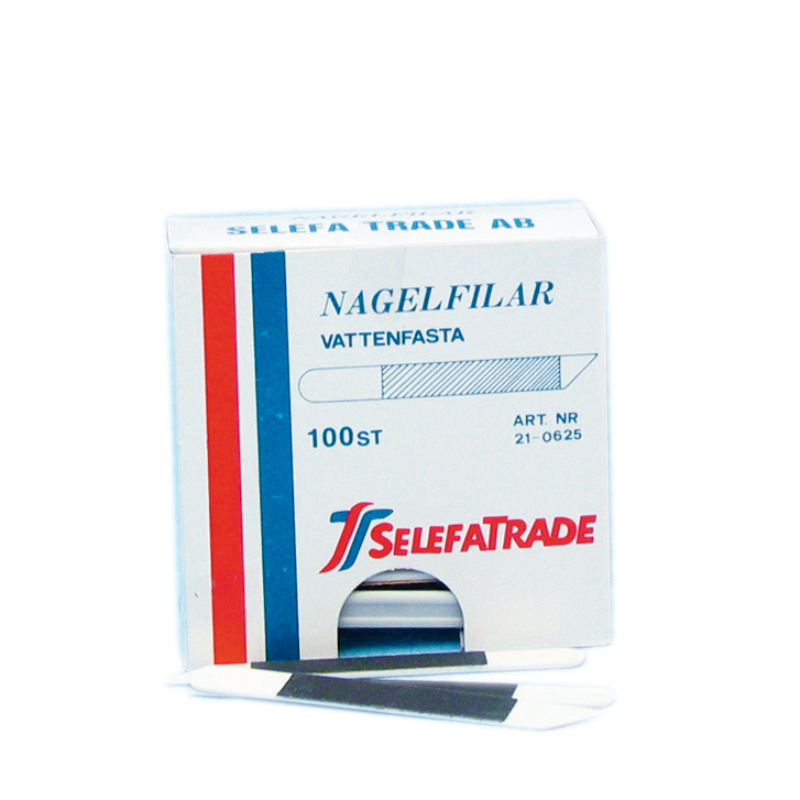 Neglefile, 12 cm, engangs, 100 stk.