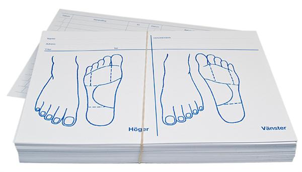 Journalkort, ekstra, pk. á 100 stk.