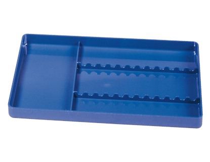 Instrumentbakke, grøn plast, autoclaverbar