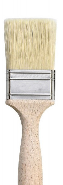 Pensel, flad, nr. 1