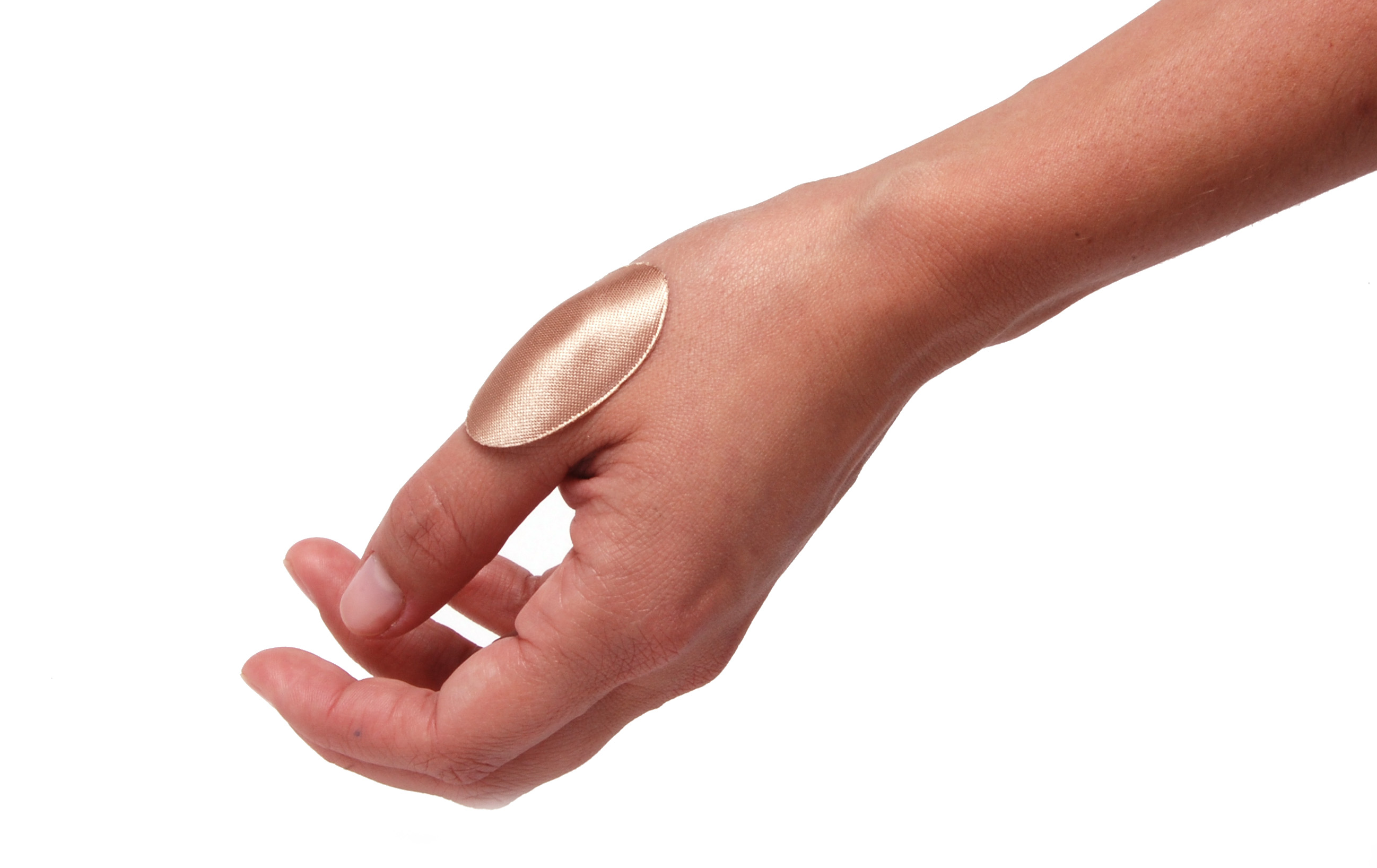 GelSmart knystbeskytter, tynd, med stof, one size, 3 stk.