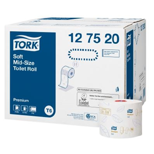 Tork Premium, T6, Toiletrulle, 90 meter, 27 ruller