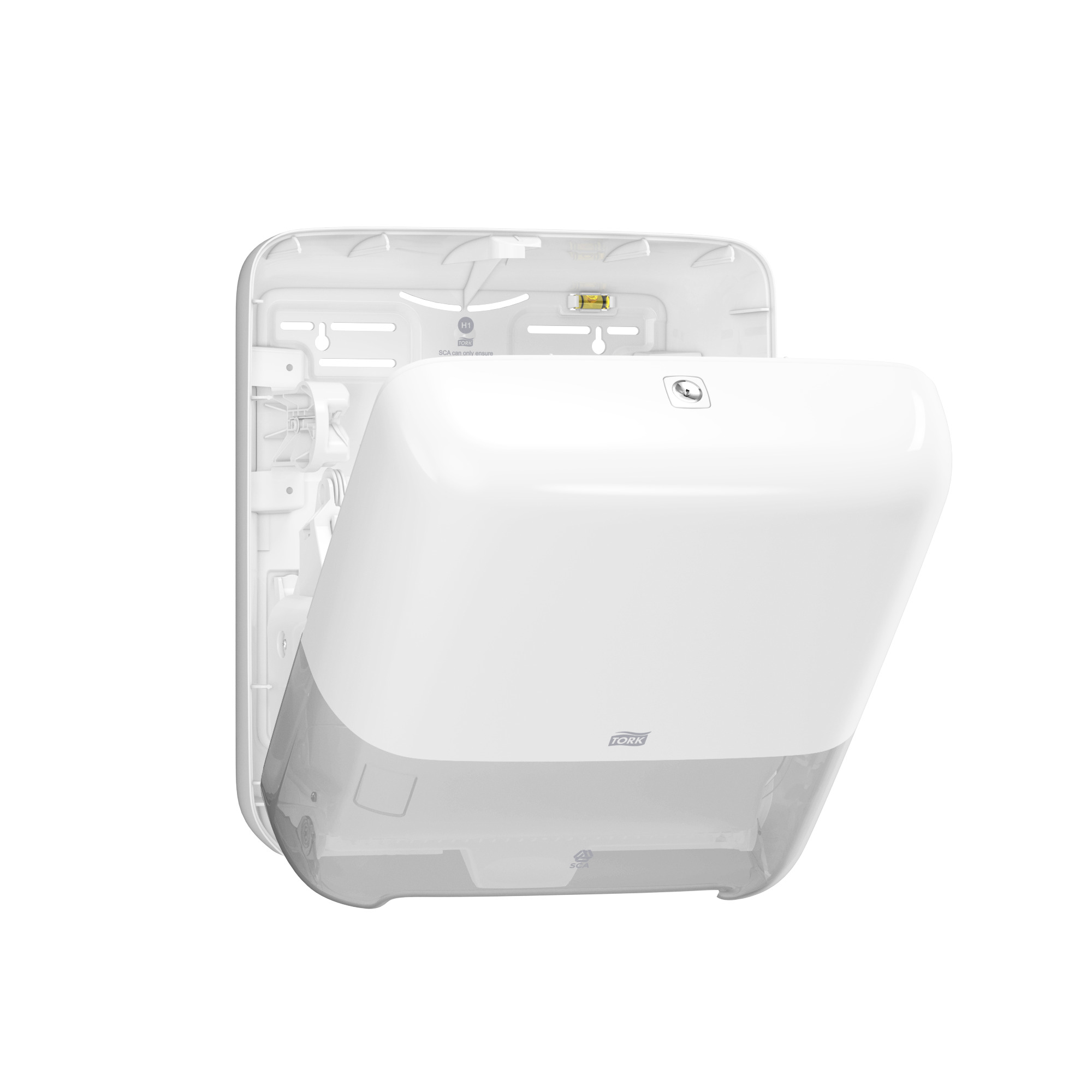 Tork H1, Håndklæderulle Dispenser, Matic, Hvid