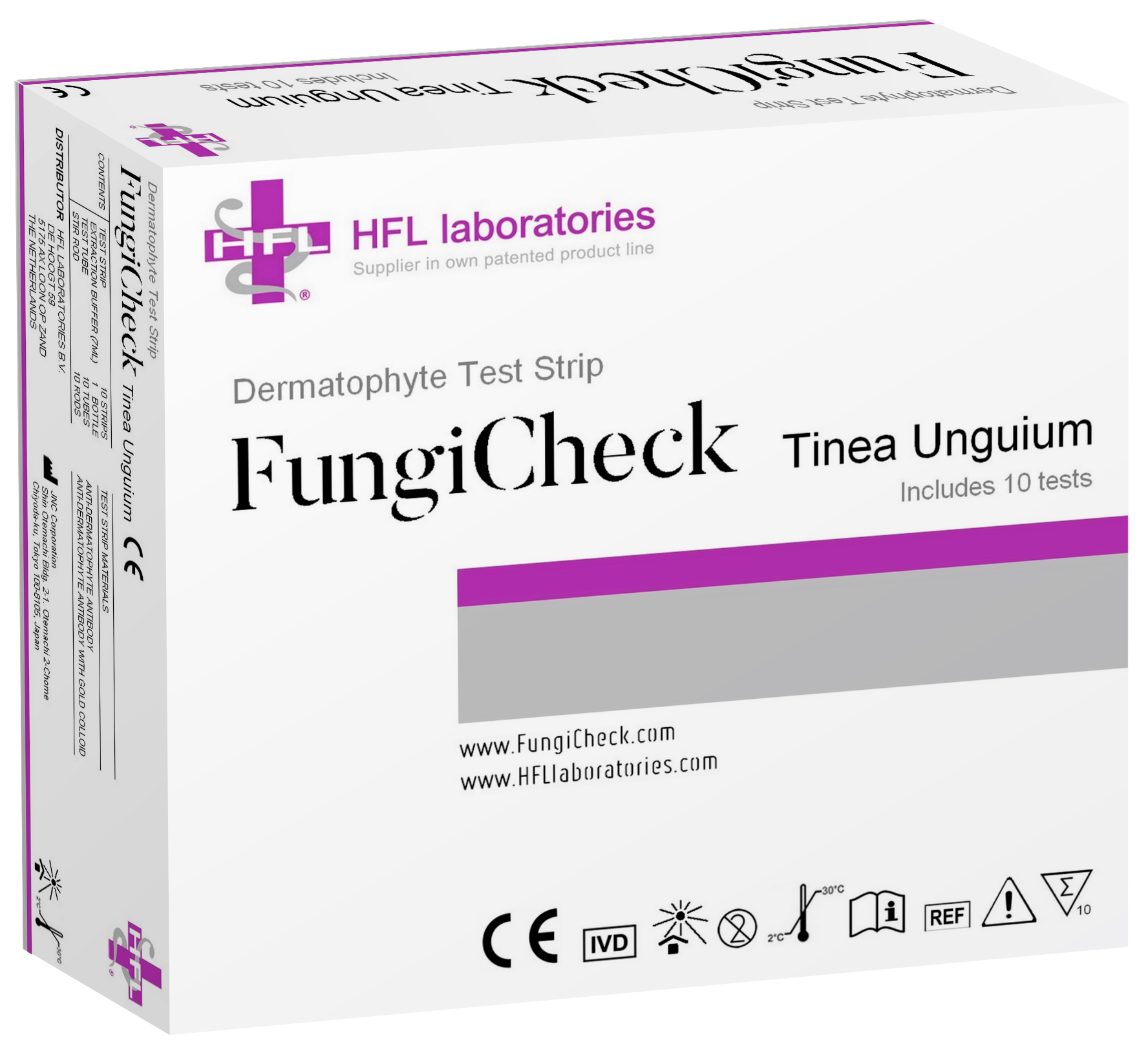 Hfl, Fungicheck, Test Kit, 10 stk.