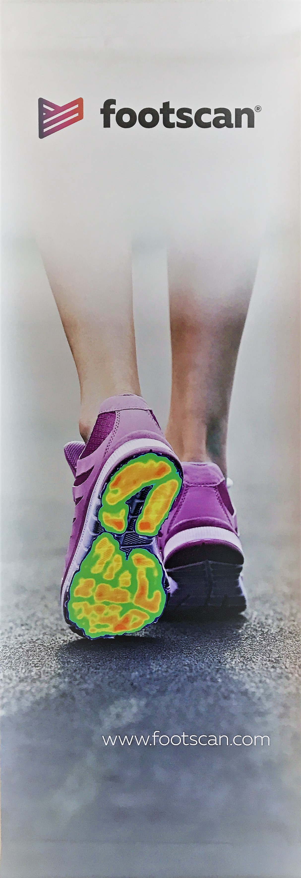 Footscan, Banner, Sport, 195 x 60 cm