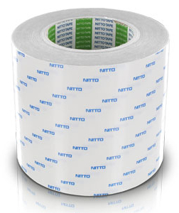 Nitto, dobbeltklæbende tape, 12 cm x 50 m.