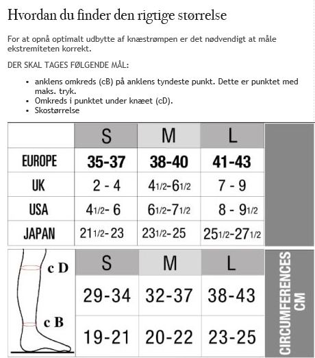 Knæstrømper, Miss Relax 70