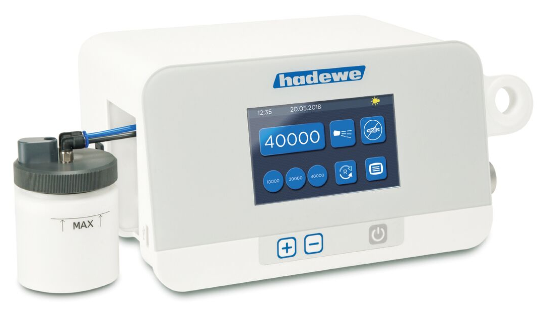 Hadewe, Micromotor, Azuras Chrome, Lys, Spray