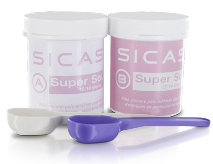 Sicasil A+B, 2 komponent silikone