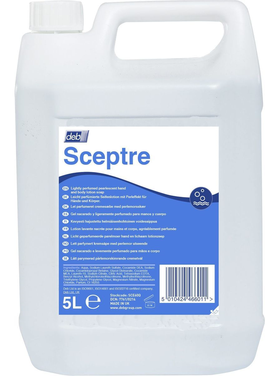 Septer, Fodbad, Cremesæbe, 5000 ml.