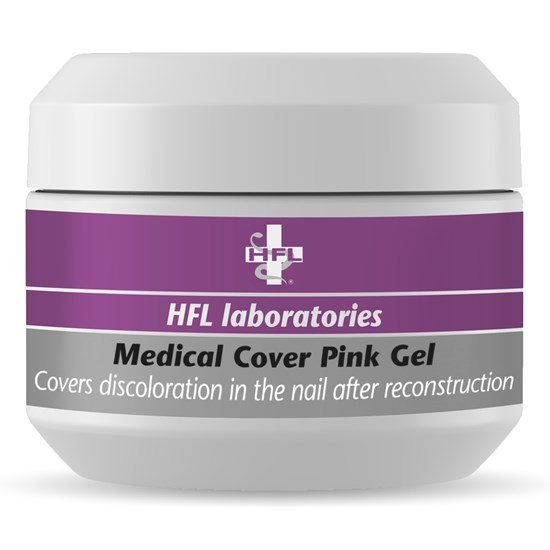 HFL, Medical Cover Gel, Pink, 15 ml.