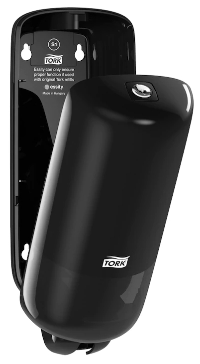 Tork S1, Sæbe og hånddesinficering Dispenser, Hvid 