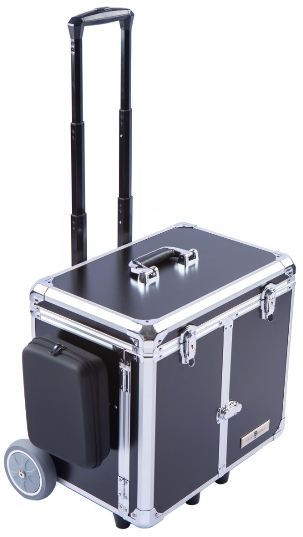 Udebehandlingskuffert, Gummihjul, Trolley, Elstik