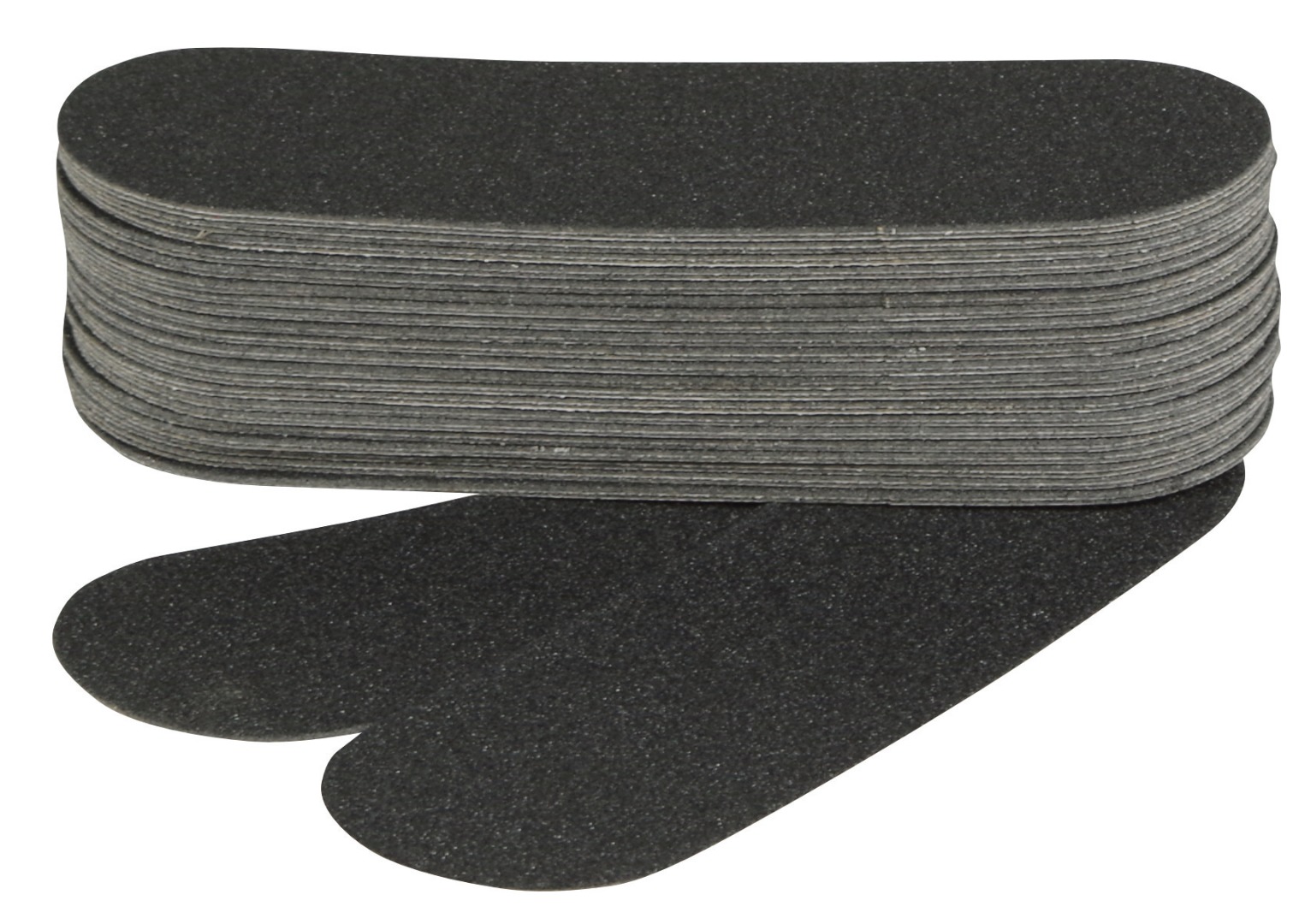 Engangs slibepapir, til fodfil i stål