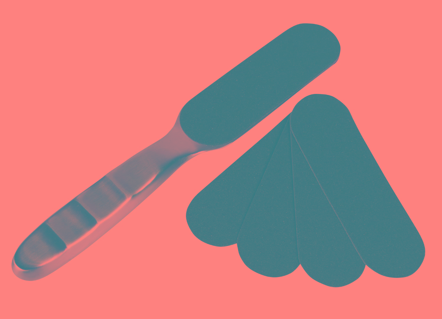 Fodfil, Stål, inkl. 2x50 stk. engangs slibepapir