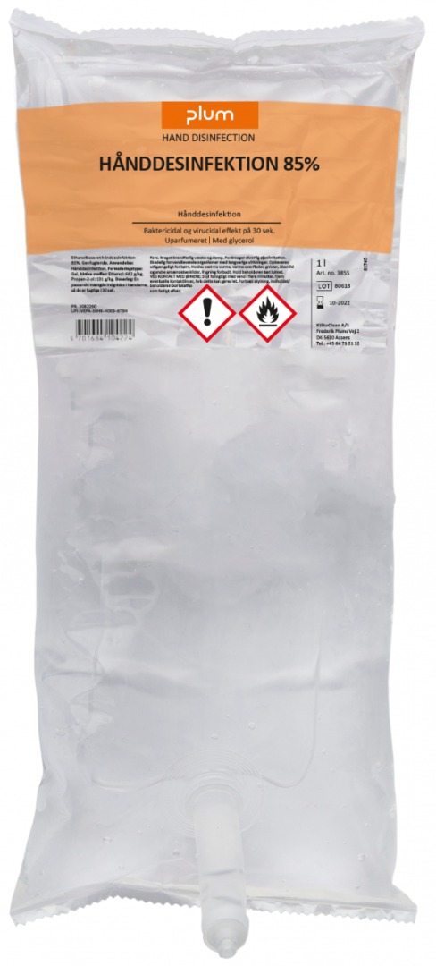 Plum, Håndsprit Gel, 85%