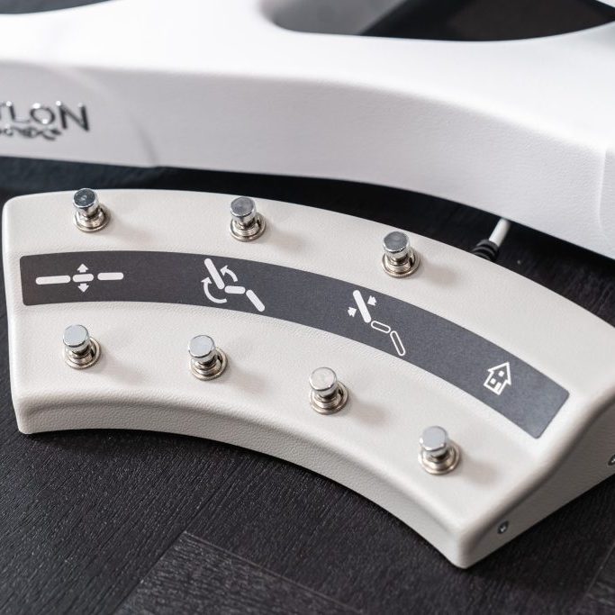 Bentlon Patientstol, Silver Rotate, 3 motorer