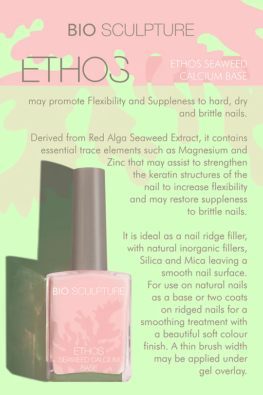 Bio Sculpture, Ethos Seaweed Calcium Base, 14 ml.