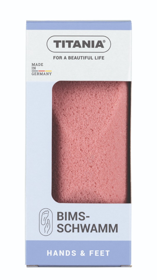 Pimpsten svamp, display med 12 stk.