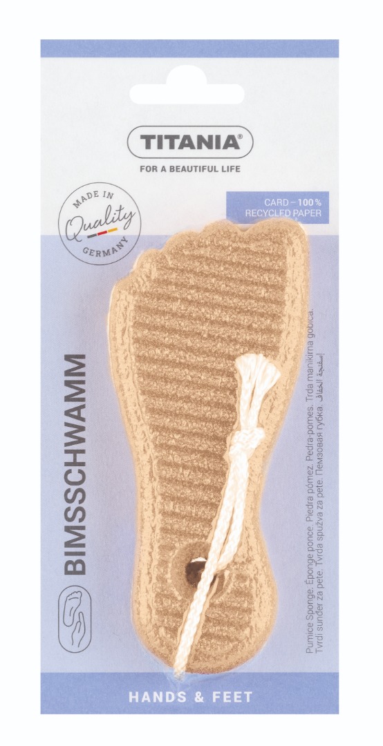 Pimpsten svamp, Fodformet med snor, Ass. farver