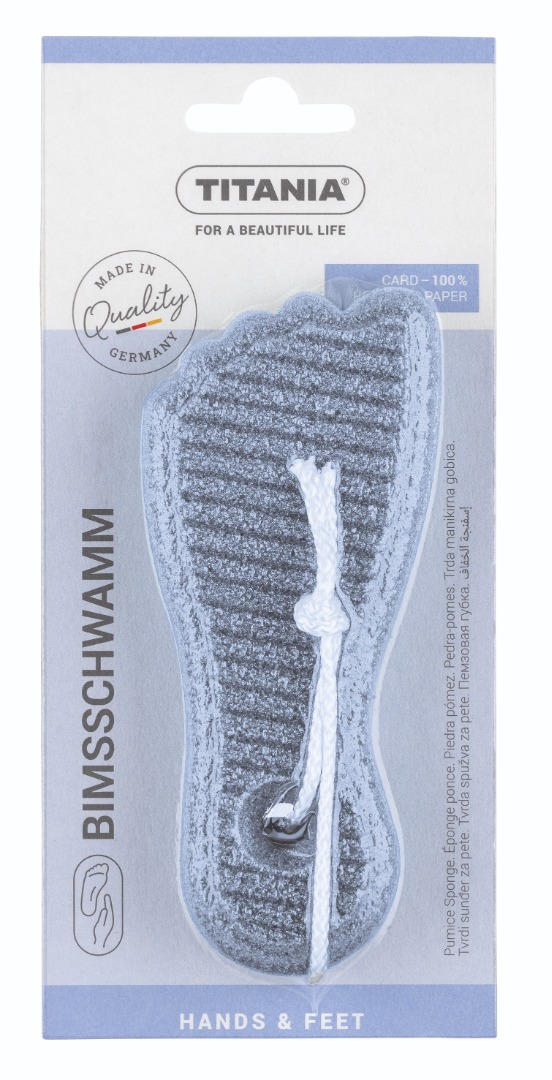 Pimpsten svamp, Fodformet med snor, Ass. farver