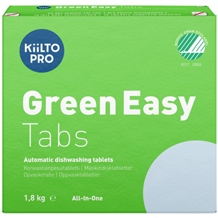 KiiLTO Pro, Green Easy Tabs, Opvasketabs, 100 stk.