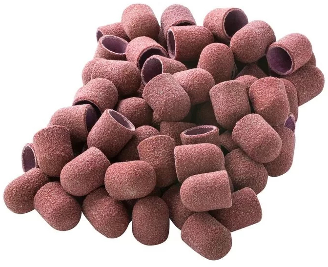 Slibehætte, brun, 100 stk.