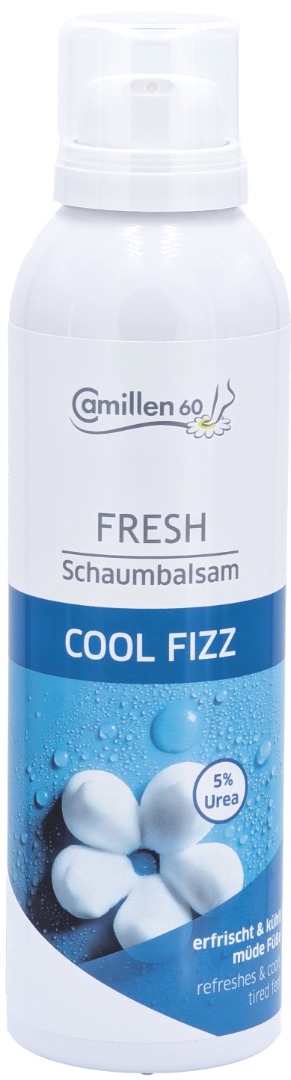 Camillen Fresh, Skum Balsam, Cool Fizz, 5% Urea, 150 ml