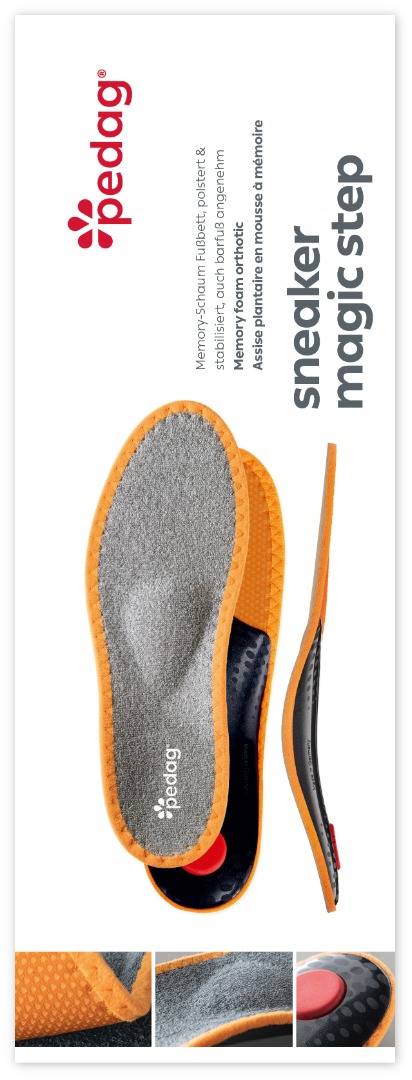 Pedag, Indlægssål, Sneaker Magic Step