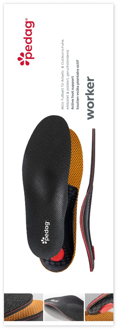Pedag, Indlægssål, Worker