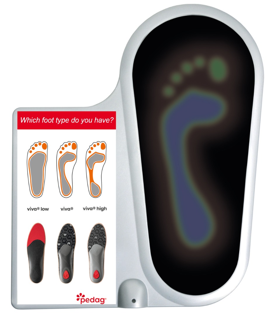 Pedag, My Ped, aftryksplade, hvilken fodtype