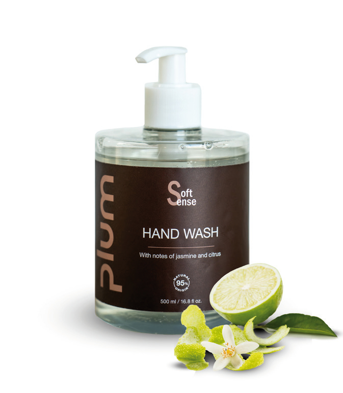 Plum, Soft Sense, Hand Wash, 500 ml.