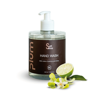 Plum, Soft Sense, Hand Wash, 500 ml.