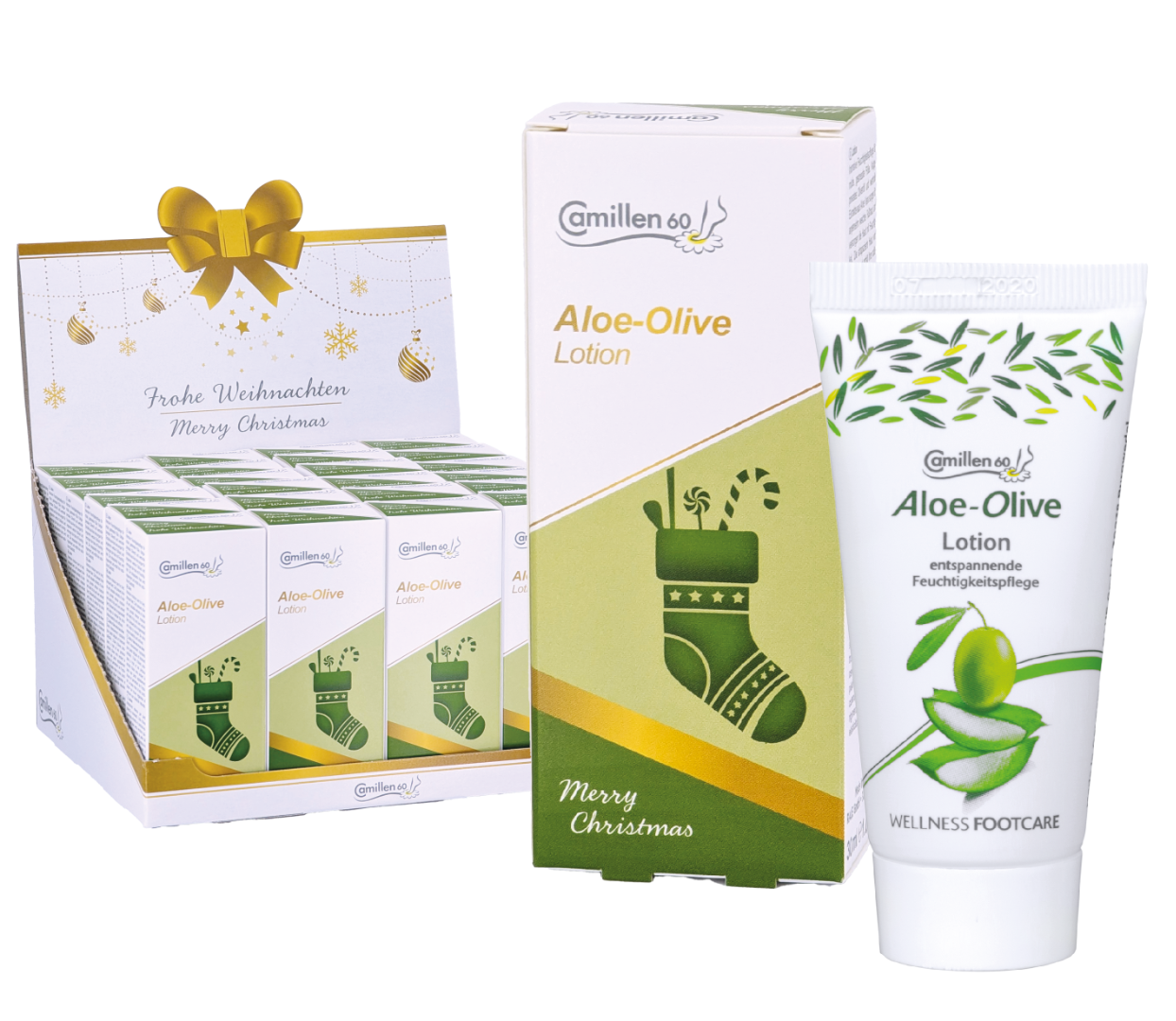 Camillen, AloeVera & Oliven, Juledesign, 30 ml.