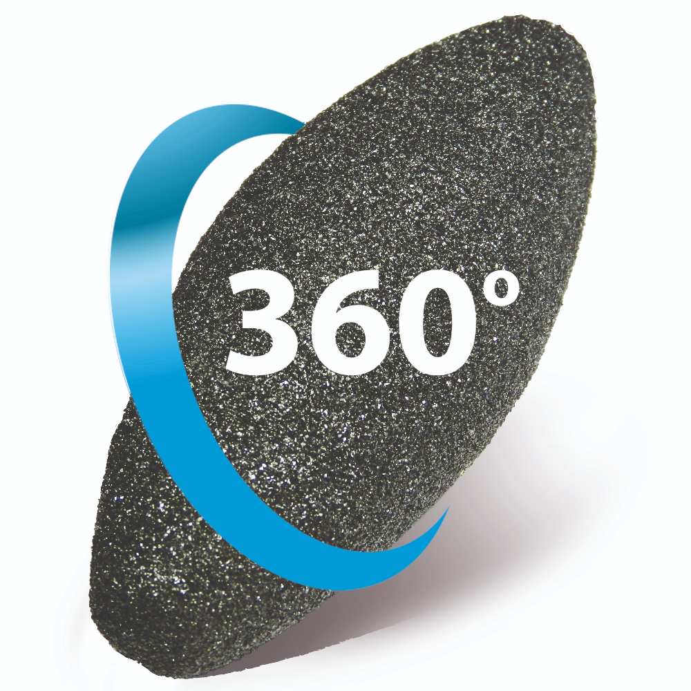 Deramed, 360° fodfil, svamp