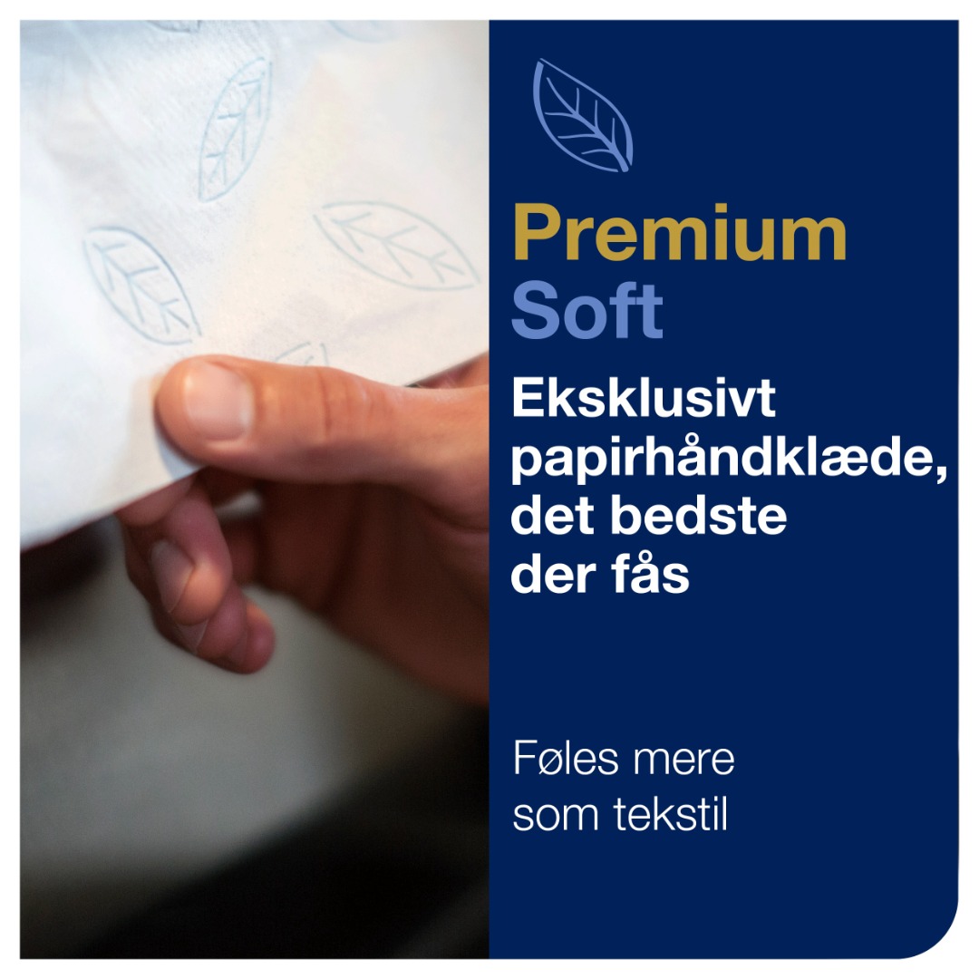 Tork Premium, H1, Håndklæderulle, Matic Soft, 100 meter, 6 ruller