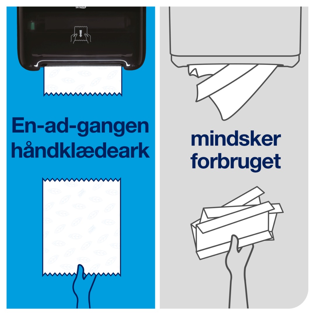 Tork Premium, H1, Håndklæderulle, Matic Soft, 100 meter, 6 ruller