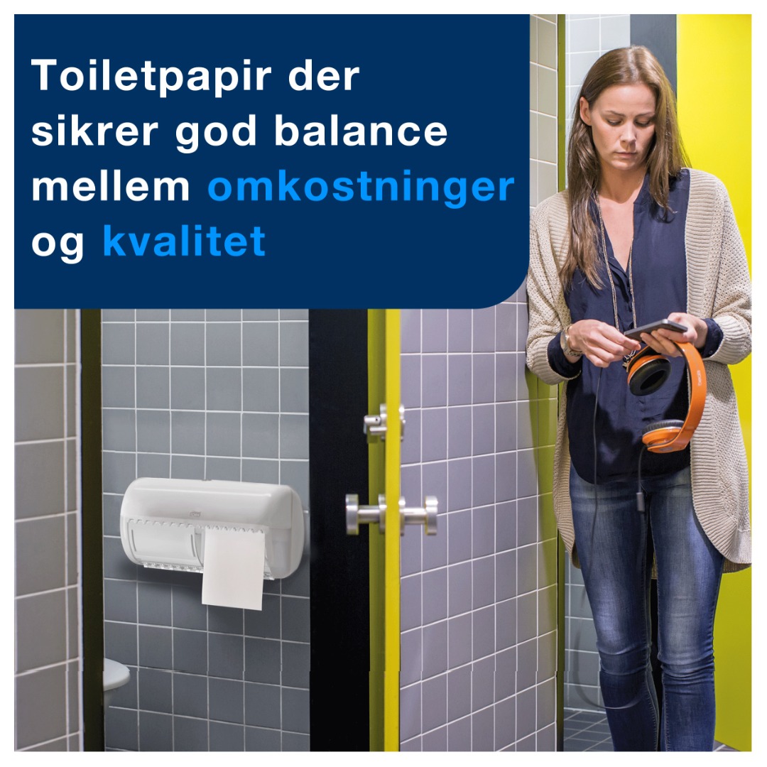 Tork Advanced, T4, Toiletpapir, 2 lag, 24 ruller