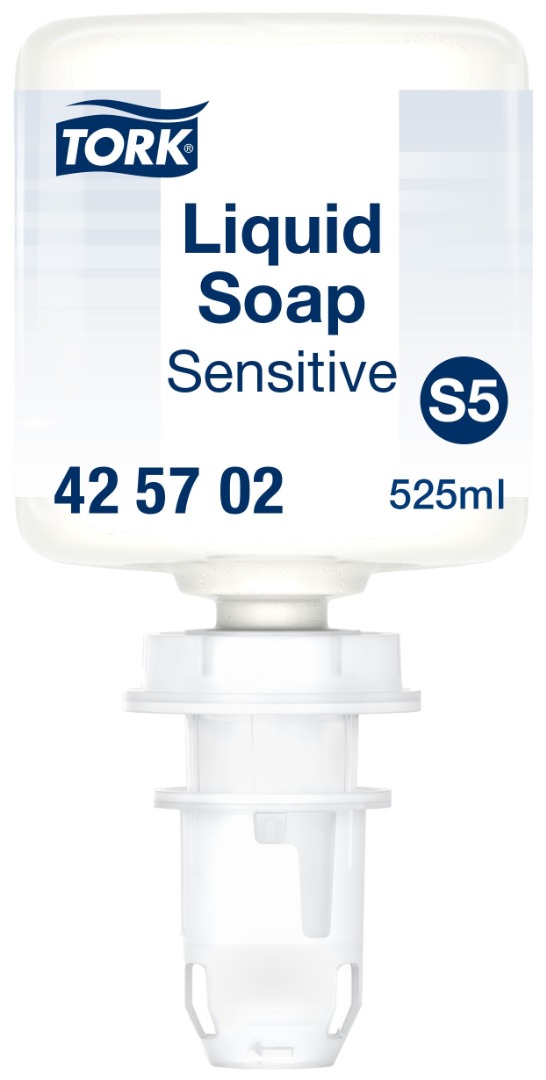 Tork, S5, Flydende Sæbe Sensitiv, 525 ml.